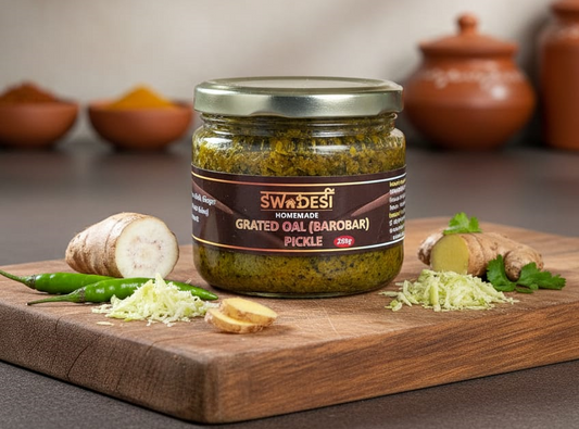 Grated Oal (Barobar) Pickle (250g)