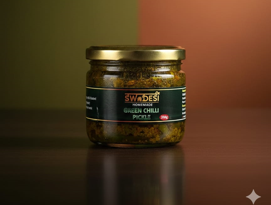 Green Chilli Pickle (250g)